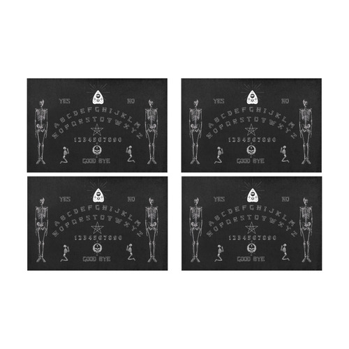 Gothic Ouija Witchboard Placemat 12’’ x 18’’ (Four Pieces)