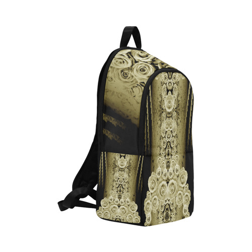 rose 2 golden Fabric Backpack for Adult (Model 1659)