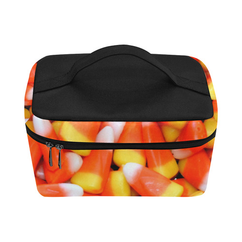 Halloween Candy Corn Cosmetic Bag/Large (Model 1658)