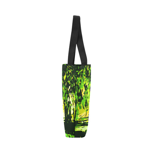 Forest Park Trees Abstract Landscape Canvas Tote Bag (Model 1657)