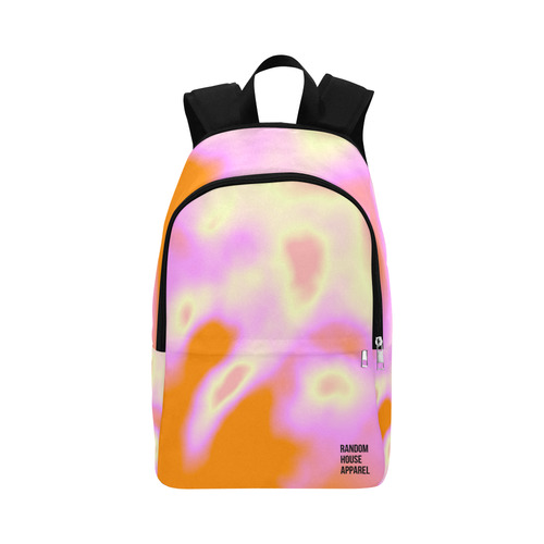 Neon Color Swirl Backpack Fabric Backpack for Adult (Model 1659)