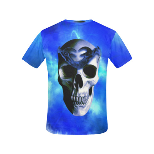 Ice King skull All Over Print T-Shirt for Women (USA Size) (Model T40)