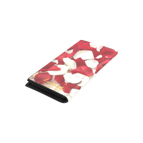 "Petals" Women's Leather Wallet (Model 1611)