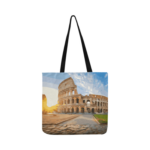Rome Coliseum At Sunset Reusable Shopping Bag Model 1660 (Two sides)