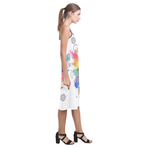 Color blobs by Nico Bielow Alcestis Slip Dress (Model D05)