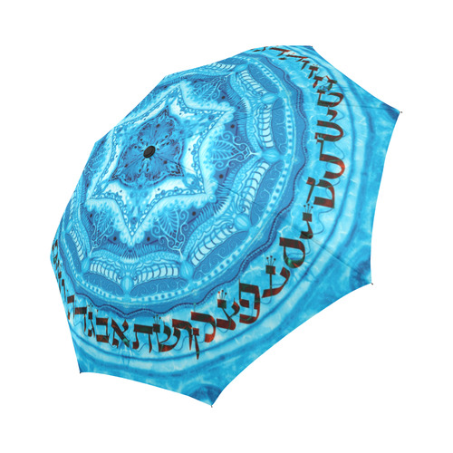 mandala maguen- 18- alphabet Auto-Foldable Umbrella (Model U04)