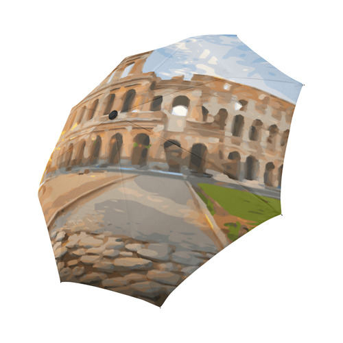 Rome Coliseum At Sunset Auto-Foldable Umbrella (Model U04)