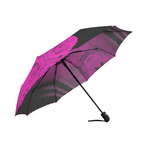 rose 2 love pink Auto-Foldable Umbrella (Model U04)