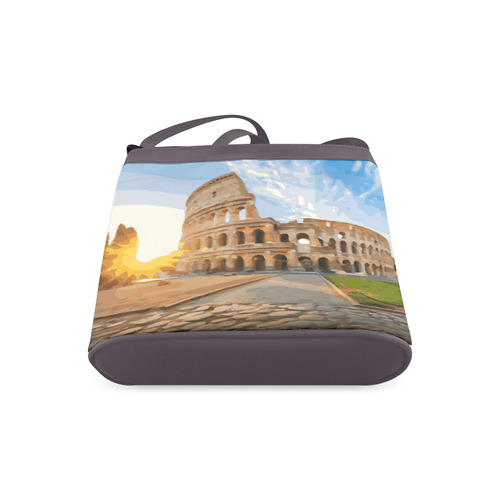 Rome Coliseum At Sunset Crossbody Bags (Model 1613)