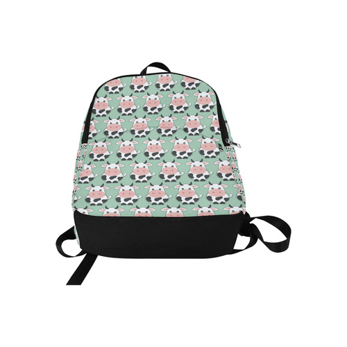 Cute Cow Pattern Fabric Backpack for Adult (Model 1659)