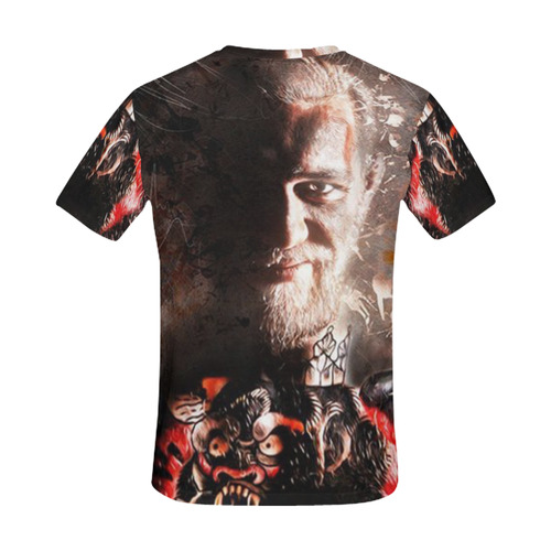 Dark Conor All Over Print T-Shirt for Men (USA Size) (Model T40)