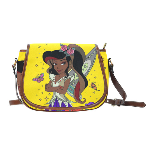 Jasmine Saddle Bag/Small (Model 1649) Full Customization