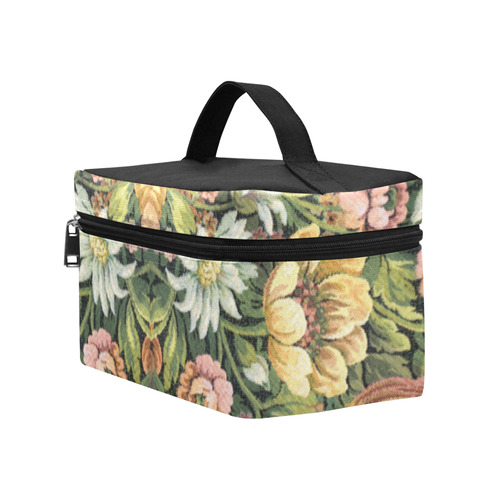 grandma's floral couch pattern Cosmetic Bag/Large (Model 1658)