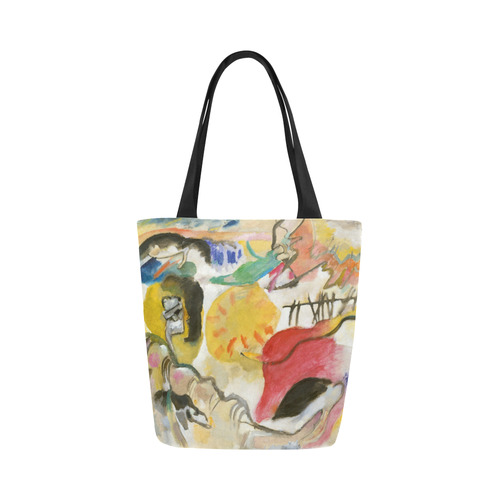 Wassily Kandinsky Improvisation 27 Garden of Love Canvas Tote Bag (Model 1657)
