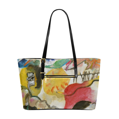 Wassily Kandinsky Improvisation 27 Garden of Love Euramerican Tote Bag/Large (Model 1656)