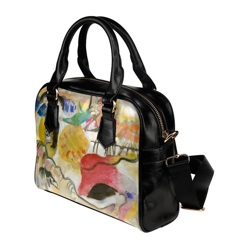 Wassily Kandinsky Improvisation 27 Garden of Love Shoulder Handbag (Model 1634)