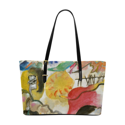 Wassily Kandinsky Improvisation 27 Garden of Love Euramerican Tote Bag/Large (Model 1656)