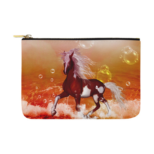 The wild horse Carry-All Pouch 12.5''x8.5''