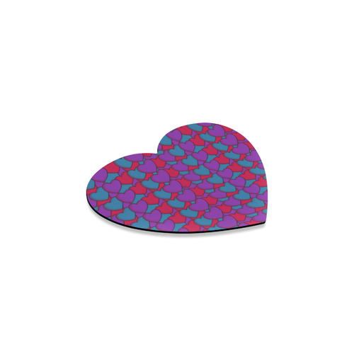 Love Hearts Heart Coaster