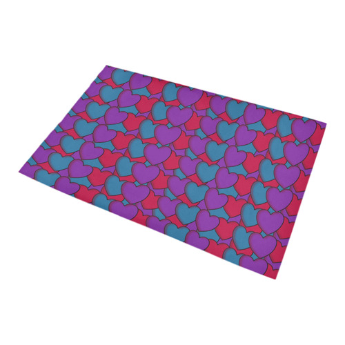 Love Hearts Bath Rug 20''x 32''