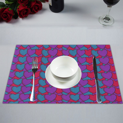 Love Hearts Placemat 14’’ x 19’’