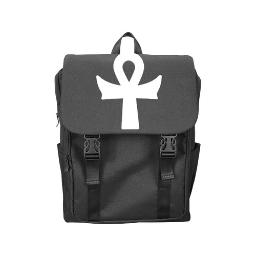 Batwing Ankh Occult Goth Art Casual Shoulders Backpack (Model 1623)