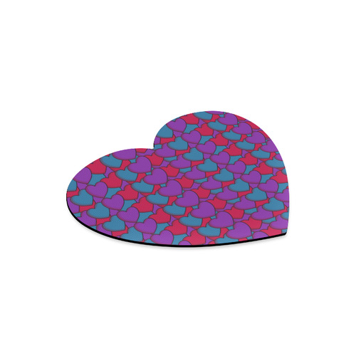 Love Hearts Heart-shaped Mousepad