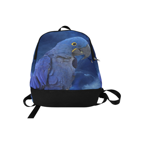 Hyacinth Macaw Fabric Backpack for Adult (Model 1659)