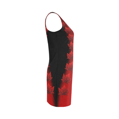 Canada Dresses Canada Maple Leaf Dress - Black Medea Vest Dress (Model D06)