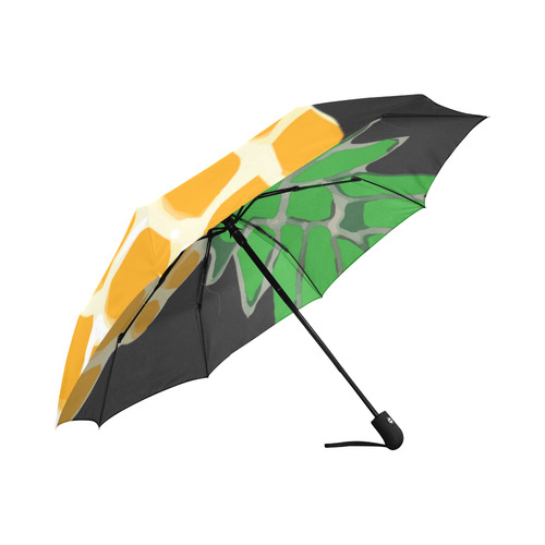One Pineapple Tropical Fruit Auto-Foldable Umbrella (Model U04)