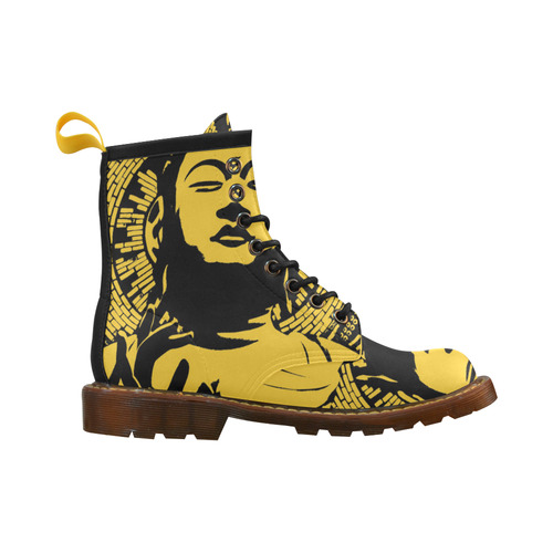 BUDDHA High Grade PU Leather Martin Boots For Men Model 402H