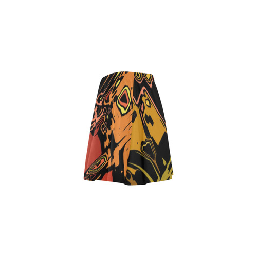 modern abstract 47C by JamColors Mini Skating Skirt (Model D36)