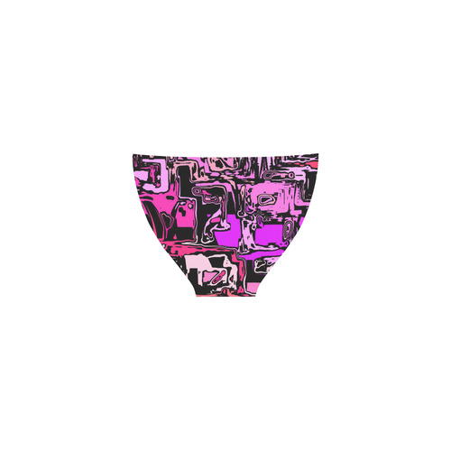 modern abstract 47B by JamColors Custom Bikini Swimsuit (Model S01)