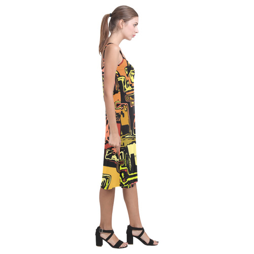 modern abstract 47C by JamColors Alcestis Slip Dress (Model D05)