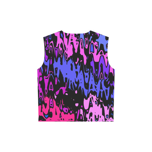 modern abstract 46B by JamColors All Over Print Sleeveless Hoodie for Women (Model H15)