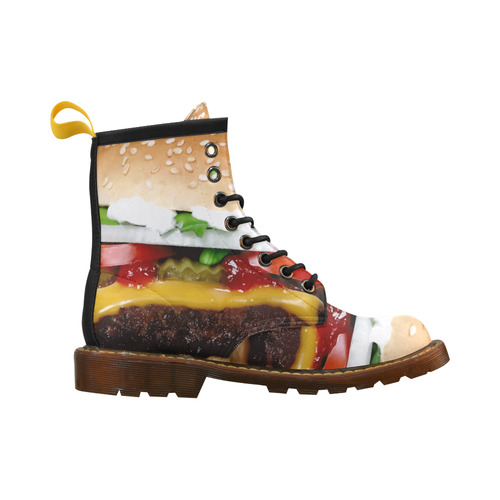 BIG BURGER 3 High Grade PU Leather Martin Boots For Men Model 402H