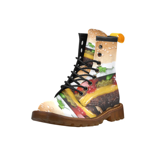 BIG BURGER 3 High Grade PU Leather Martin Boots For Women Model 402H