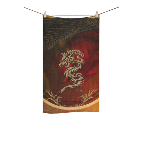Dragon, tribal design Custom Towel 16"x28"