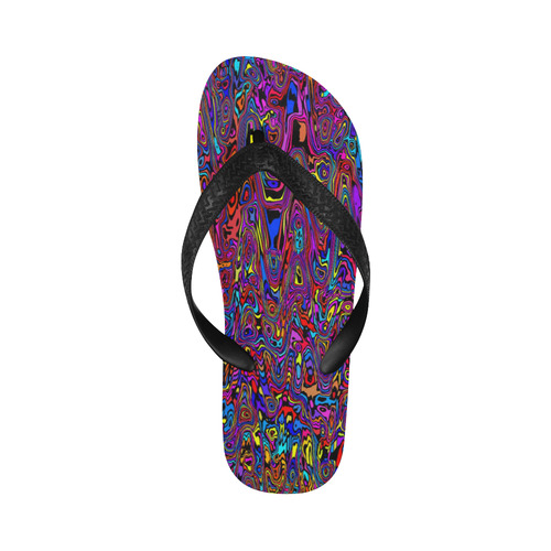 modern abstract 45A by JamColors Flip Flops for Men/Women (Model 040)
