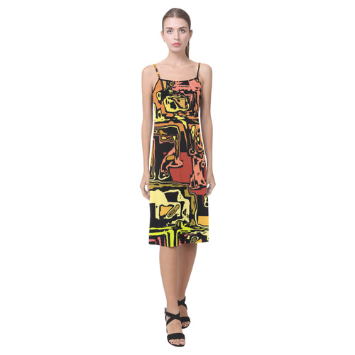 modern abstract 47C by JamColors Alcestis Slip Dress (Model D05)