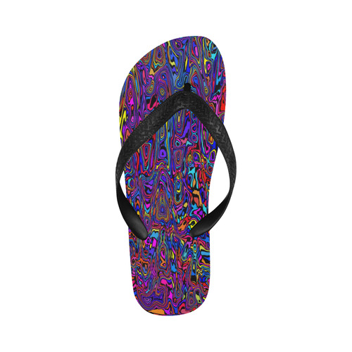 modern abstract 45A by JamColors Flip Flops for Men/Women (Model 040)