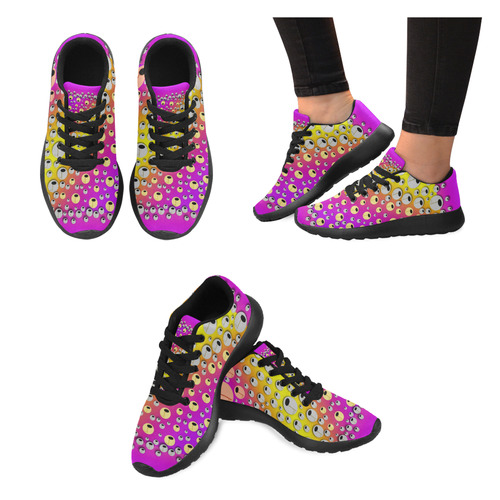 Happy And Merry Music Women's Running Shoes/Large Size (Model 020)