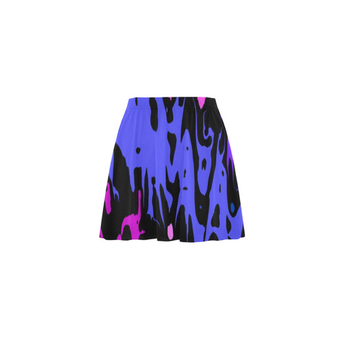 modern abstract 46B by JamColors Mini Skating Skirt (Model D36)