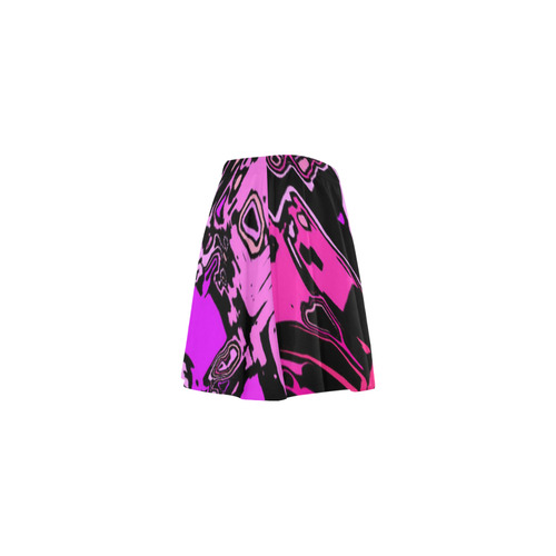 modern abstract 47B by JamColors Mini Skating Skirt (Model D36)