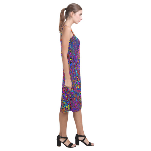 modern abstract 45A by JamColors Alcestis Slip Dress (Model D05)