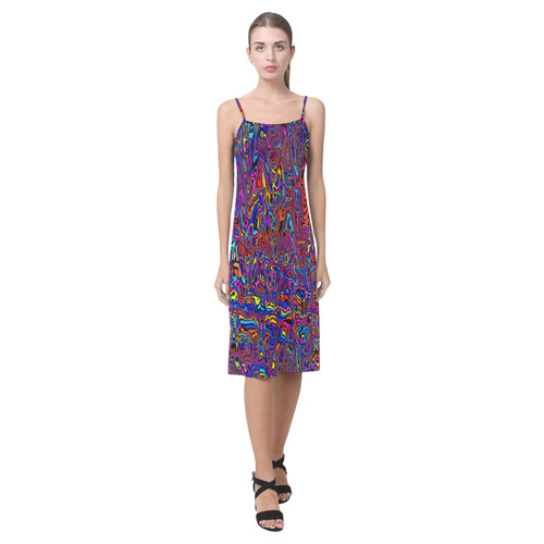 modern abstract 45A by JamColors Alcestis Slip Dress (Model D05)