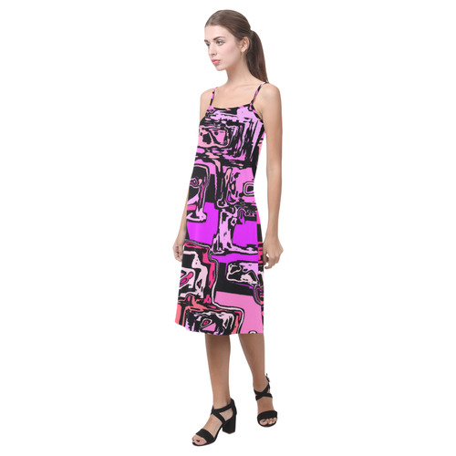 modern abstract 47B by JamColors Alcestis Slip Dress (Model D05)