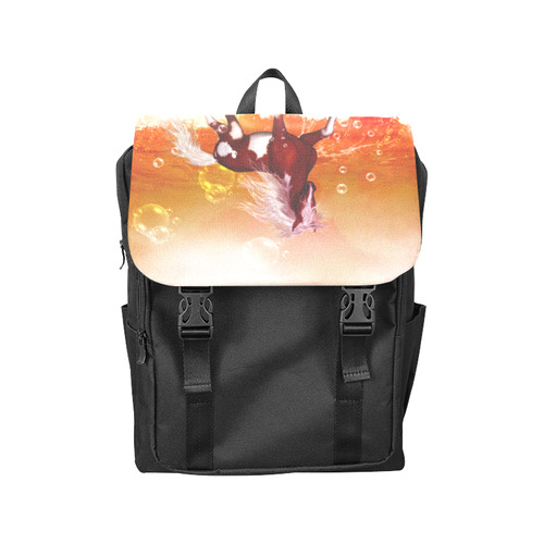 The wild horse Casual Shoulders Backpack (Model 1623)