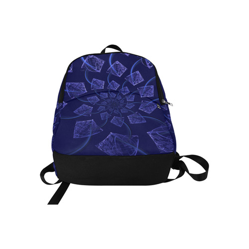 squaredhole Fabric Backpack for Adult (Model 1659)