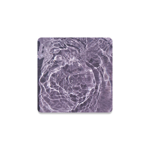 Lilac Bubbles Square Coaster